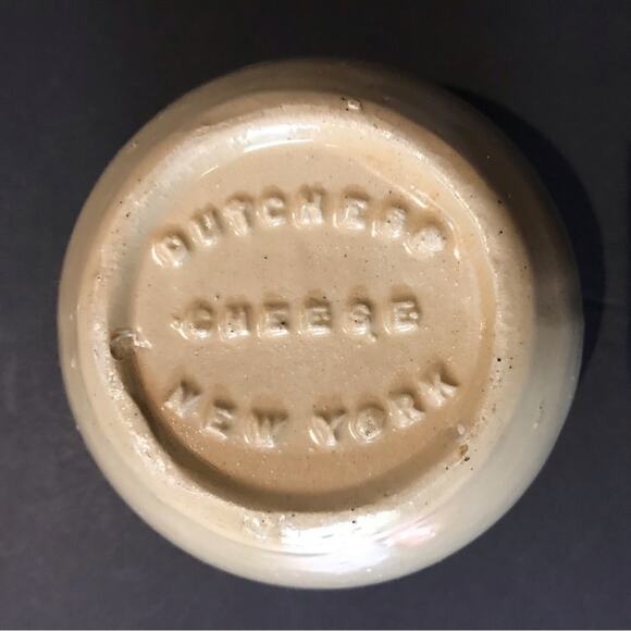 Vintage Dutchess Cheese New York Ceramic Lidded Crockery, Beige - Picture 13 of 16